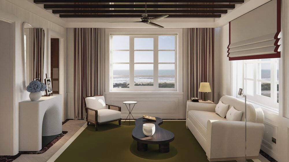 Las habitaciones del hotel estarán decoradas con madera y muebles de origen italiano. Las habitaciones del hotel estarán decoradas con madera y muebles de origen italiano.
