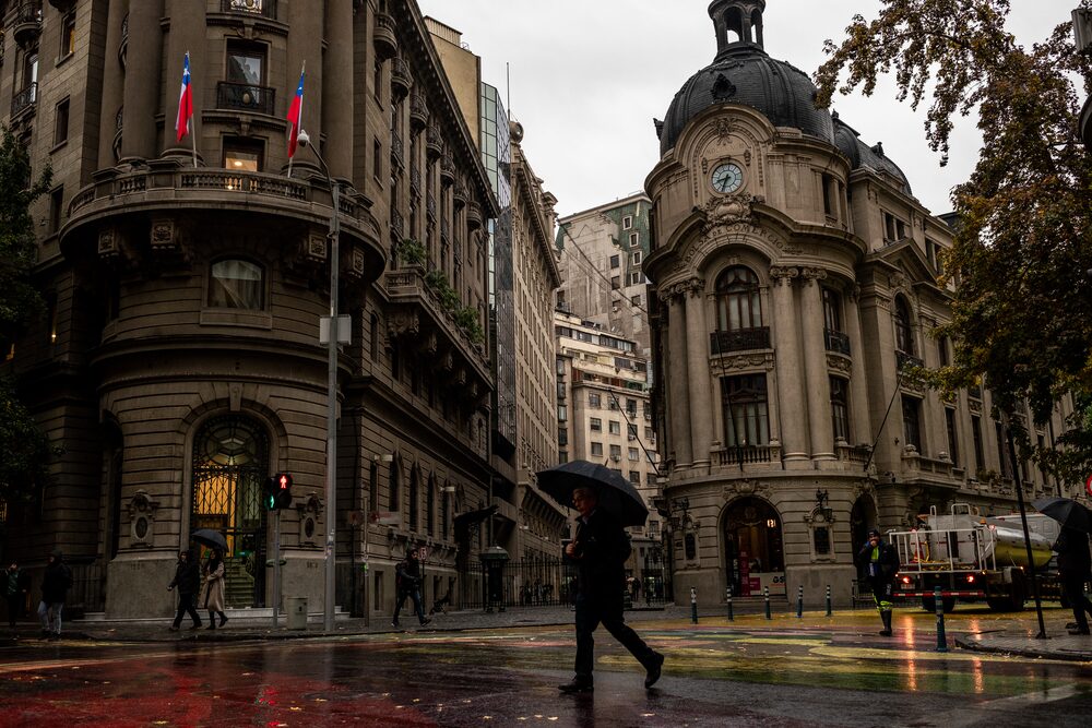 Economic Activity In Santiago As Chile Releases GDP Figures Economic Activity In Santiago As Chile Releases GDP Figures