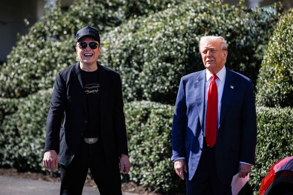 Elon Musk e Donald Trump Elon Musk e Donald Trump