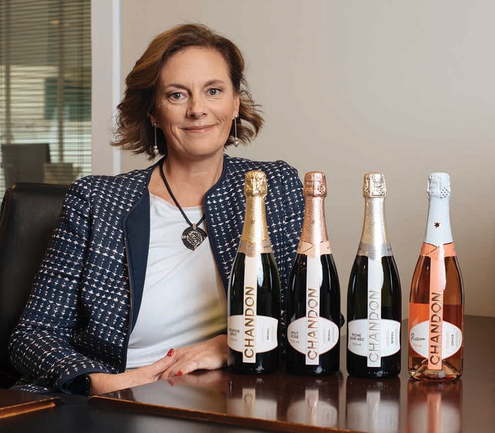 Catherine Petit, diretora-executiva da Moët Henessy no Brasil Catherine Petit, diretora-executiva da Moët Henessy no Brasil